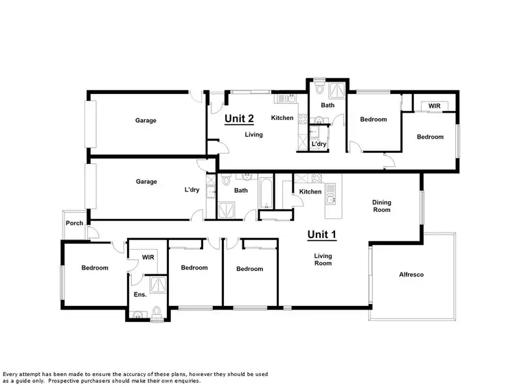 Floorplan of Homely semi-detached listing, 16 Empire Street, Lawnton QLD 4501