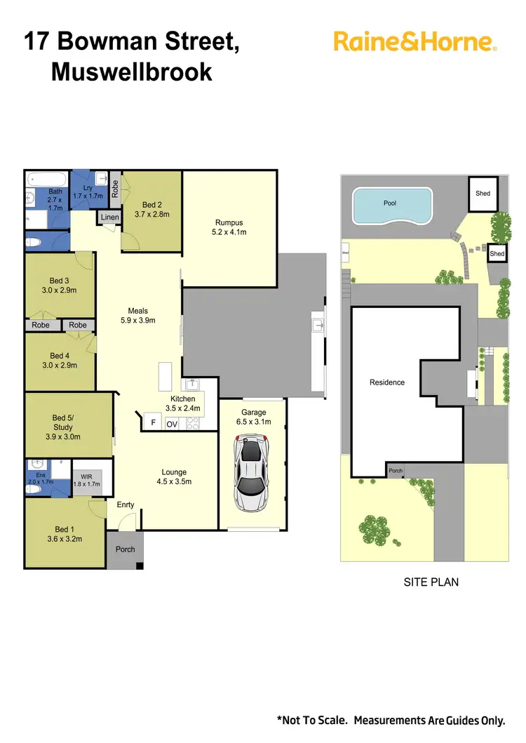 Floorplan of Homely house listing, 17 Bowman Street, Muswellbrook NSW 2333