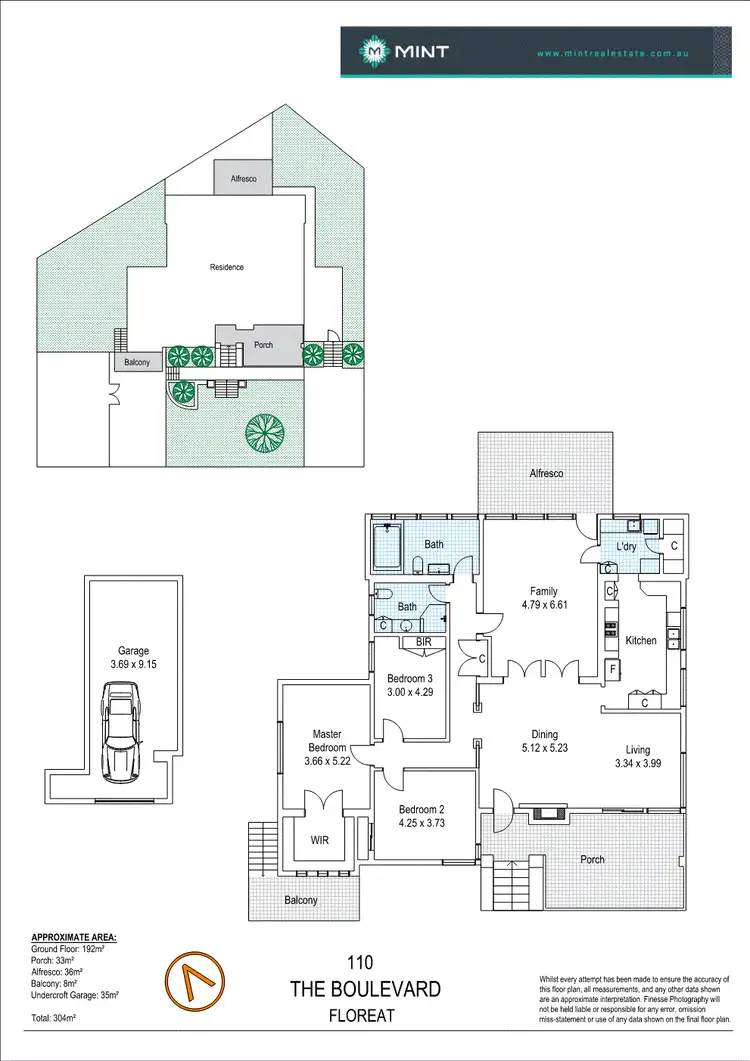 Floorplan of Homely house listing, 110 The Boulevard, Floreat WA 6014