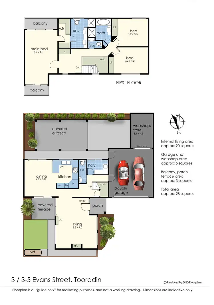 Floorplan of Homely house listing, 3/3-5 Evans Street, Tooradin VIC 3980