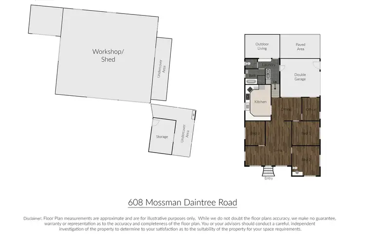 Floorplan of Homely house listing, 608 Mossman Daintree Road, Miallo QLD 4873