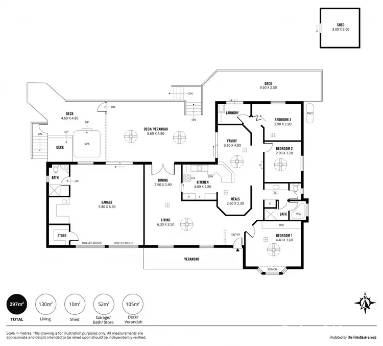 Floorplan of Homely house listing, 54 Horseshoe Drive, Woodcroft SA 5162