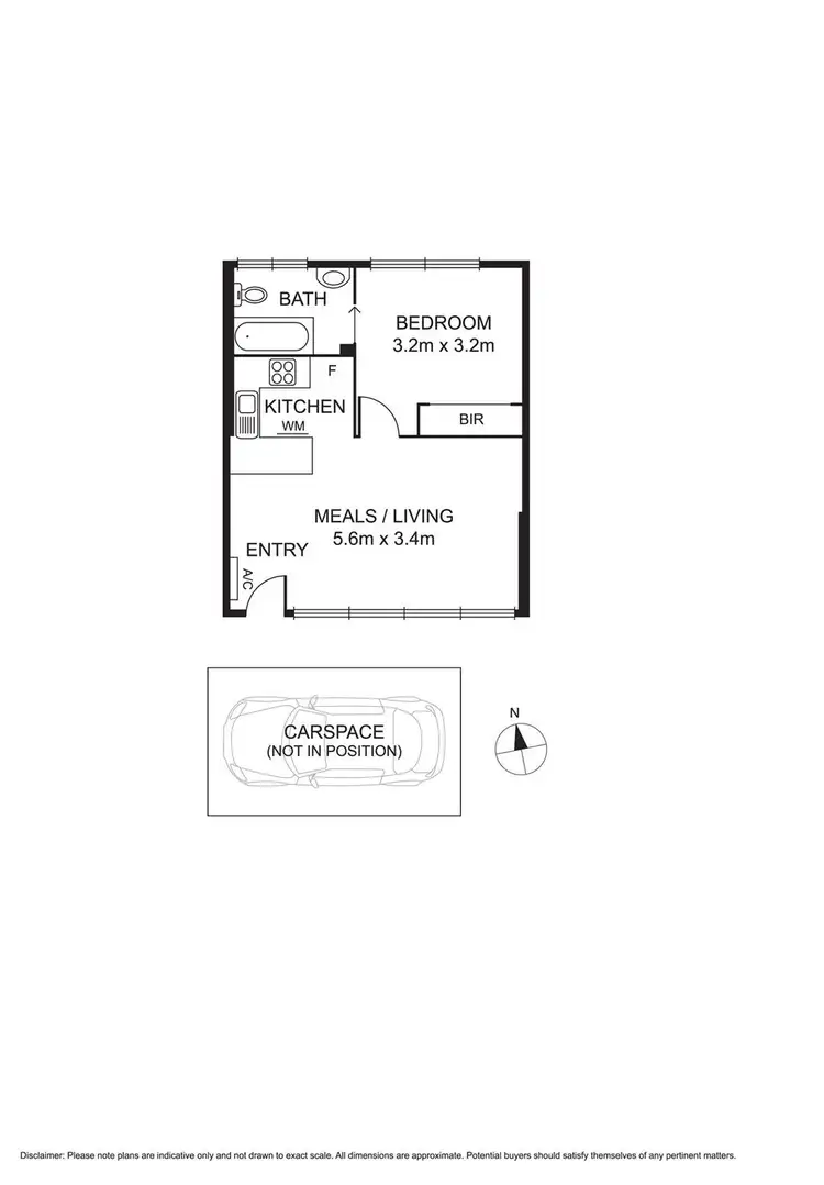 Floorplan of Homely apartment listing, 16/23 Hawthorn Grove, Hawthorn VIC 3122