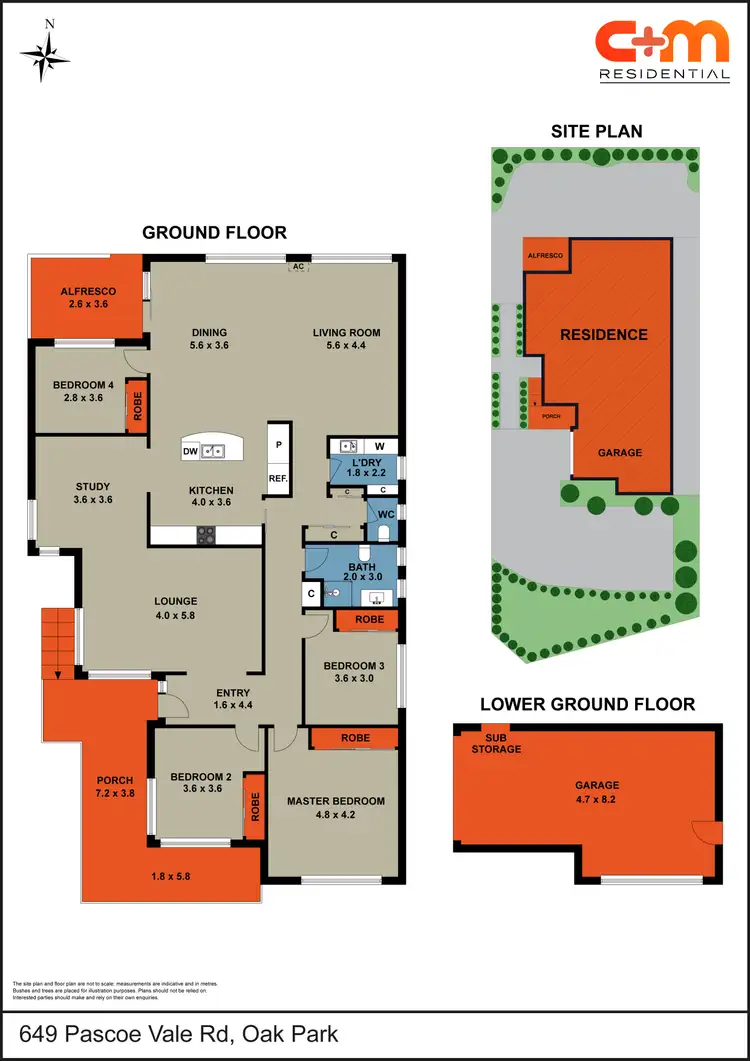 Floorplan of Homely house listing, 649 Pascoe Vale Road, Oak Park VIC 3046
