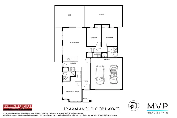 Floorplan of Homely house listing, 12 Avalanche Loop, Haynes WA 6112