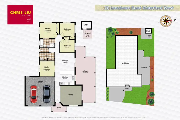 Floorplan of Homely house listing, 20 Lansdown Road, Waterford West QLD 4133