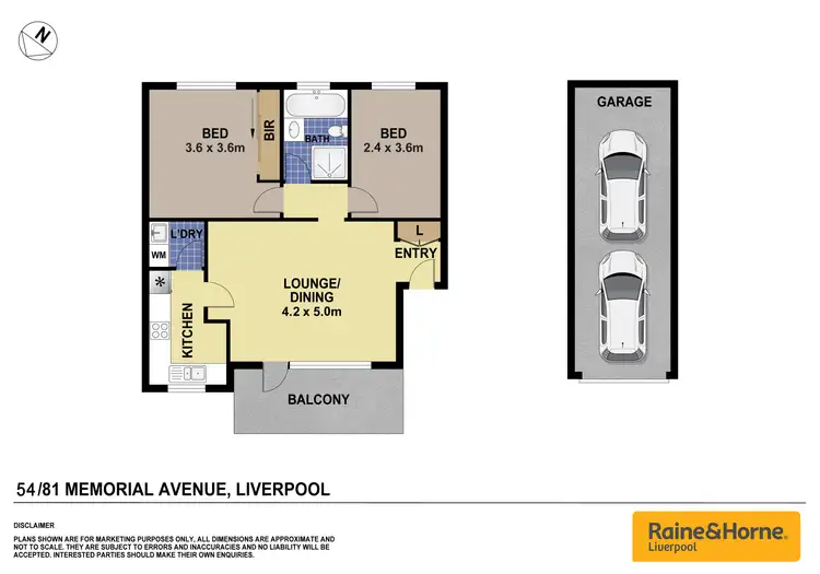 Floorplan of Homely unit listing, 54/81 Memorial Avenue, Liverpool NSW 2170