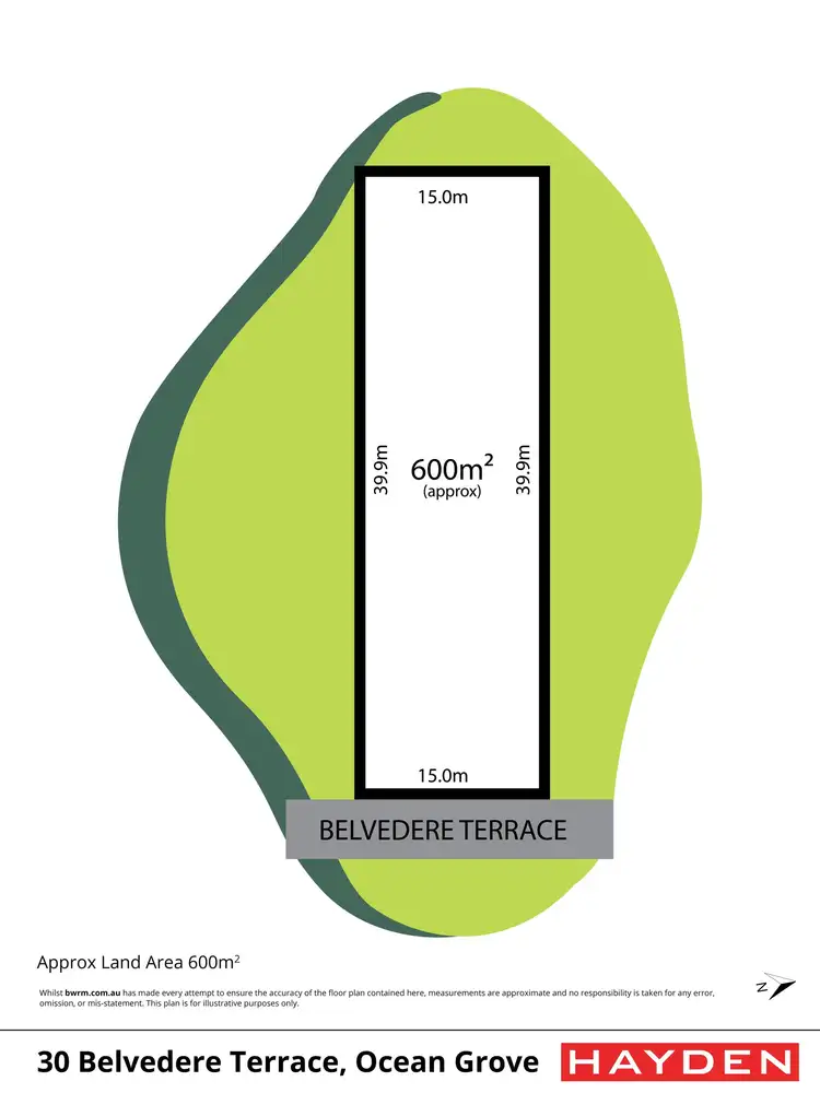 Floorplan of Homely land listing, 30 Belvedere Terrace, Ocean Grove VIC 3226