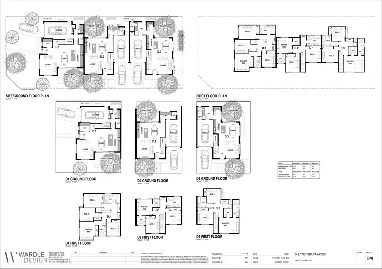 Floorplan of Homely townhouse listing, 1/14 Lynch Road, Fawkner VIC 3060