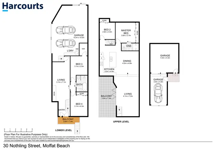 Floorplan of Homely house listing, 30 Nothling Street, Moffat Beach QLD 4551