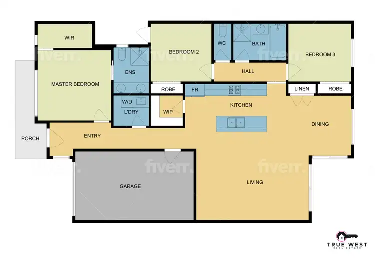 Floorplan of Homely house listing, 20 Metroon Drive, Weir Views VIC 3338