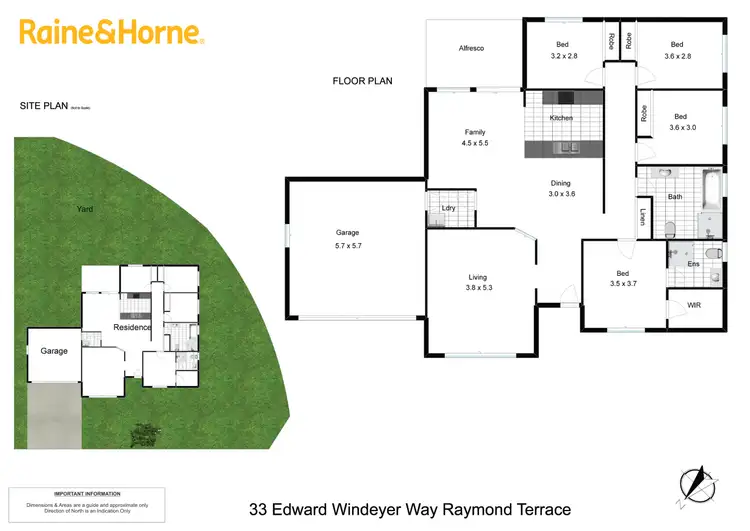 Floorplan of Homely house listing, 33 Edward Windeyer Way, Raymond Terrace NSW 2324