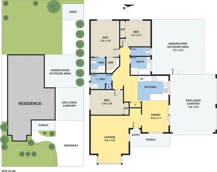Floorplan of Homely house listing, 24 Rutherford Way, Roxburgh Park VIC 3064