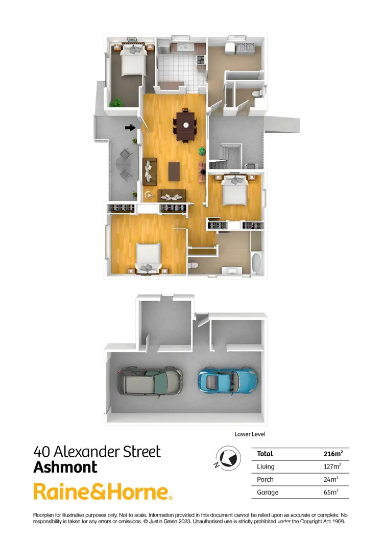 Floorplan of Homely house listing, 40 Alexander Street, Ashmont NSW 2650