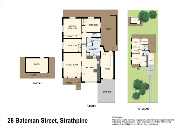 Floorplan of Homely house listing, 28 Bateman Street, Strathpine QLD 4500
