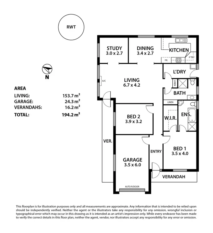 Floorplan of Homely house listing, 1/5a Marchant Road, Strathalbyn SA 5255