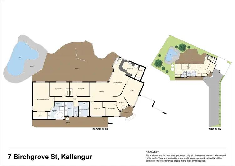 Floorplan of Homely house listing, 7 Birchgrove Crescent, Kallangur QLD 4503