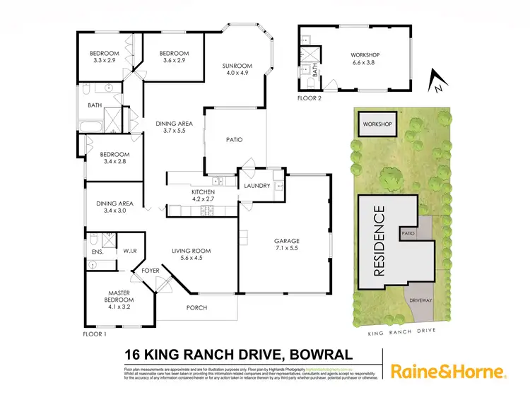 Floorplan of Homely house listing, 16 King Ranch Drive, Bowral NSW 2576