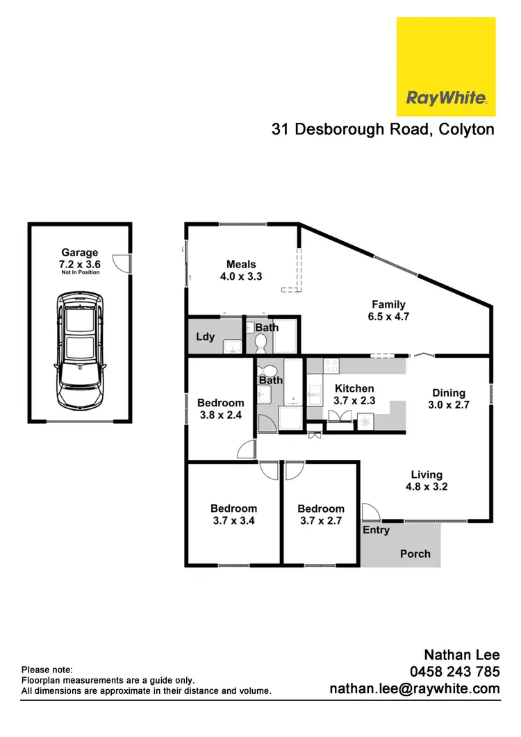 Floorplan of Homely house listing, 31 Desborough Road, Colyton NSW 2760
