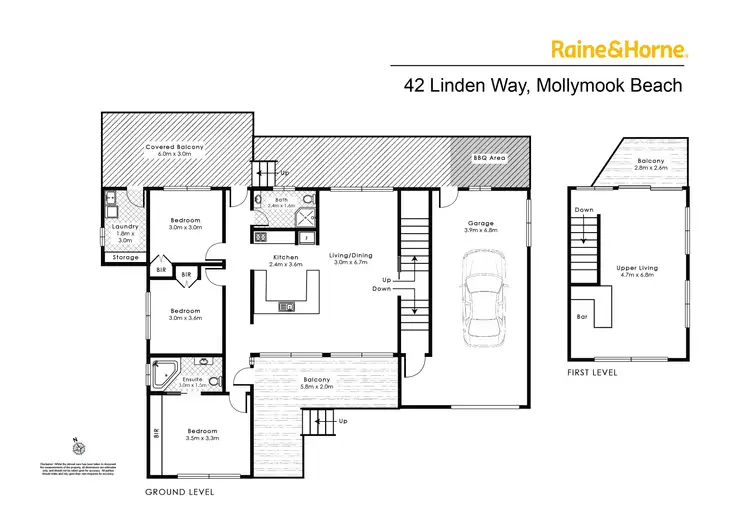 Floorplan of Homely house listing, 42 Linden Way, Mollymook Beach NSW 2539