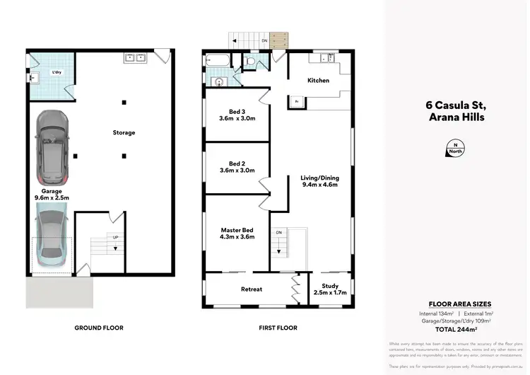 Floorplan of Homely house listing, 6 Casula Street, Arana Hills QLD 4054
