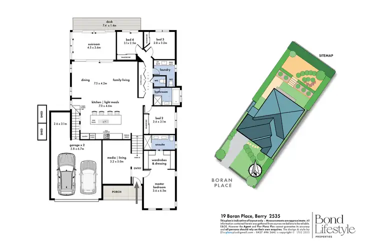 Floorplan of Homely house listing, 19 Boran Place, Berry NSW 2535