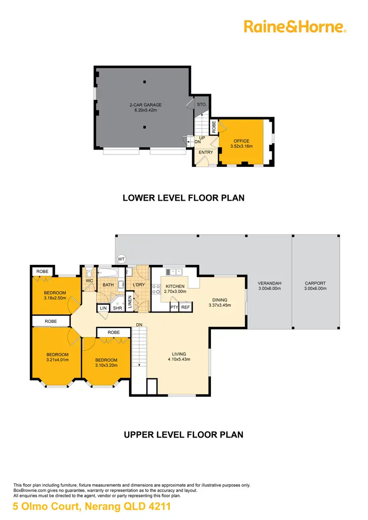 Floorplan of Homely house listing, 5 Olmo Court, Nerang QLD 4211