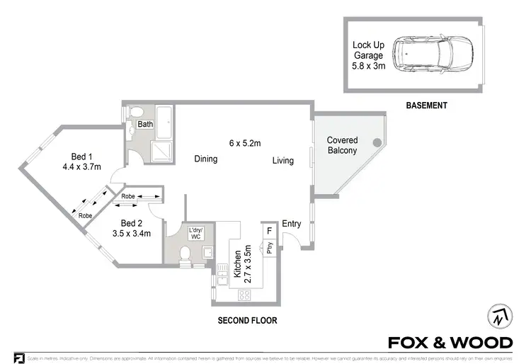 Floorplan of Homely apartment listing, 15/17-21 Gray Street, Sutherland NSW 2232