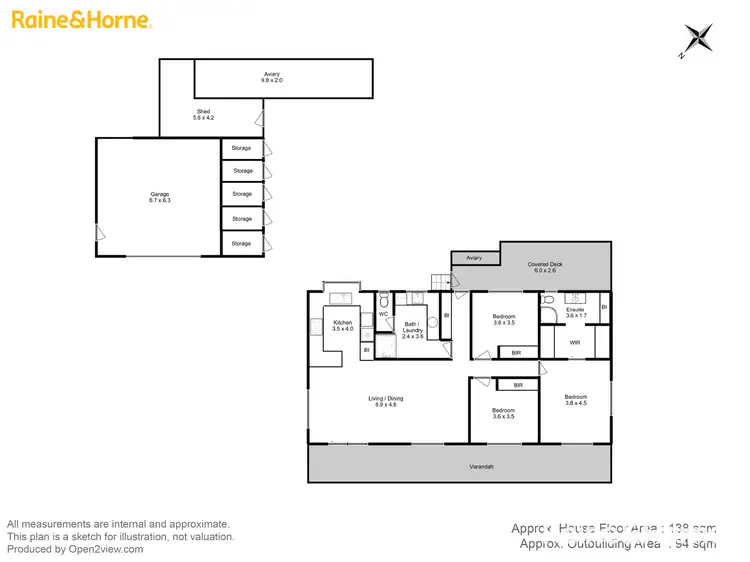 Floorplan of Homely house listing, 10 Chaffeys Drive, Dodges Ferry TAS 7173