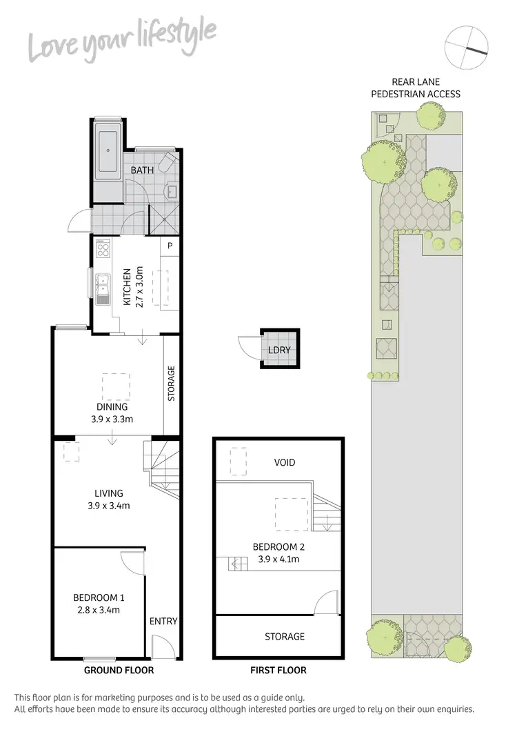 Floorplan of Homely house listing, 49 Alexander Street, Alexandria NSW 2015