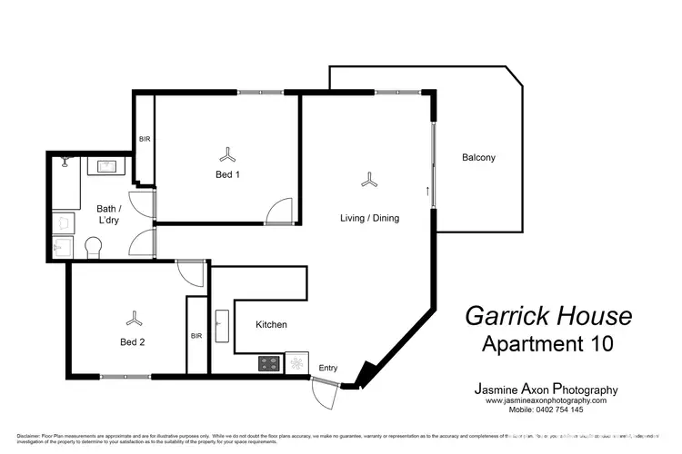 Floorplan of Homely unit listing, 10/11-13 Garrick Street (GARRICK HOUSE), Port Douglas QLD 4877