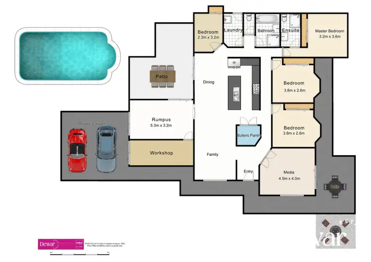 Floorplan of Homely house listing, 2 Riverheights Court, Bellmere QLD 4510