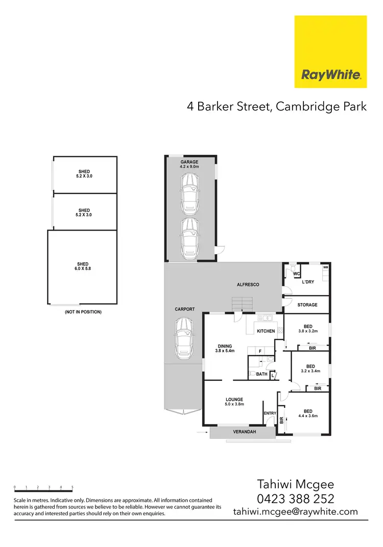 Floorplan of Homely house listing, 4 Barker Street, Cambridge Park NSW 2747