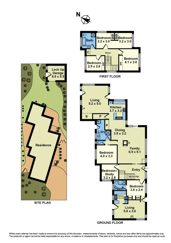 Floorplan of Homely house listing, 12 Federal St, Williamstown VIC 3016