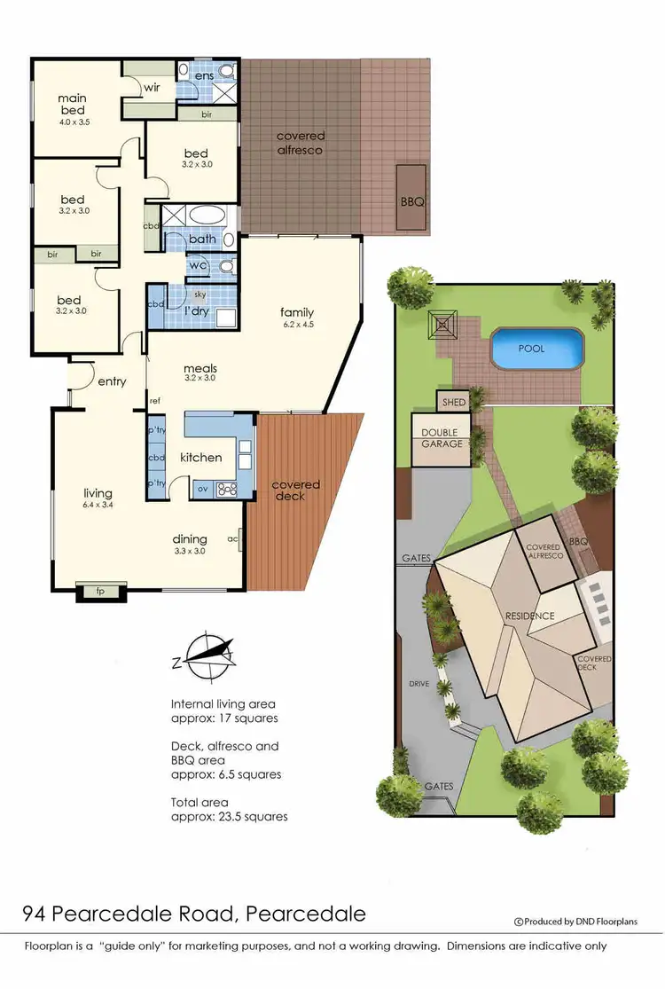 Floorplan of Homely house listing, 94 Pearcedale Road, Pearcedale VIC 3912