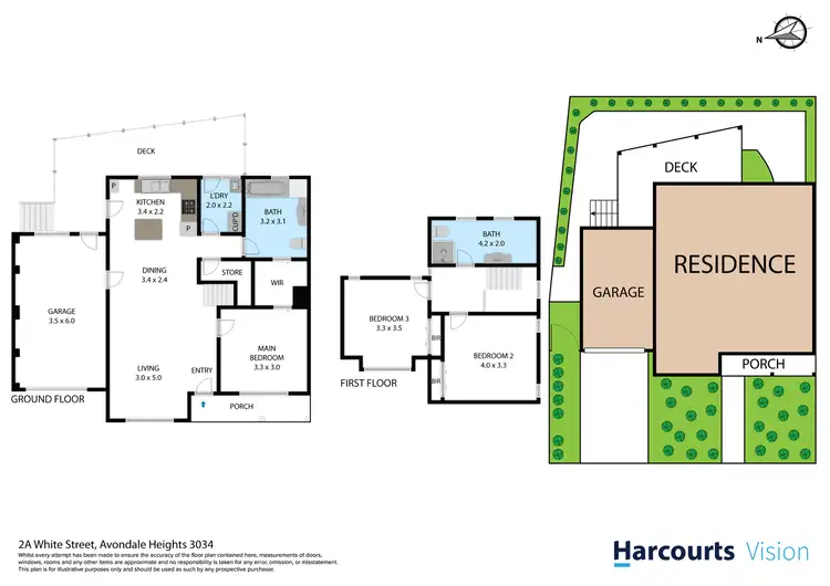 Floorplan of Homely house listing, 2A White Street, Avondale Heights VIC 3034