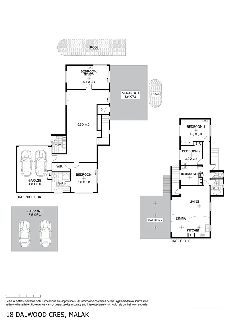 Floorplan of Homely house listing, 18 Dalwood Crescent, Malak NT 812