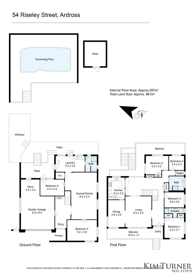 Floorplan of Homely house listing, 54 Riseley Street, Ardross WA 6153