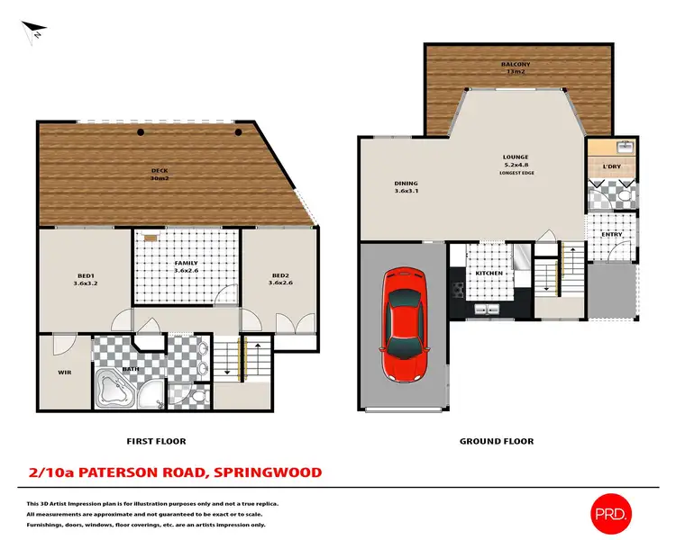 Floorplan of Homely house listing, 2/10A Paterson Road, Springwood NSW 2777