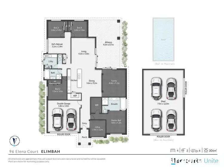 Floorplan of Homely house listing, 96 Elena Court, Elimbah QLD 4516