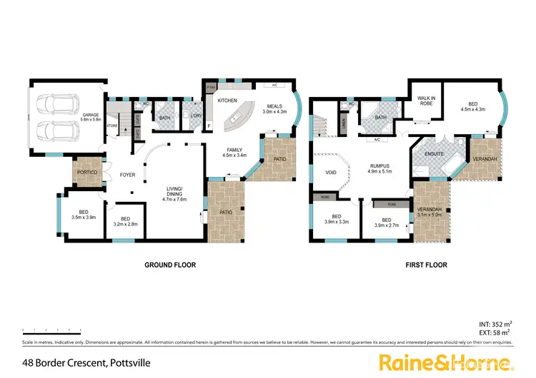 Floorplan of Homely house listing, 48 Border Crescent, Pottsville NSW 2489
