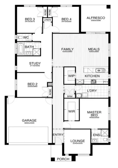 Floorplan of Homely house listing, Address available on request