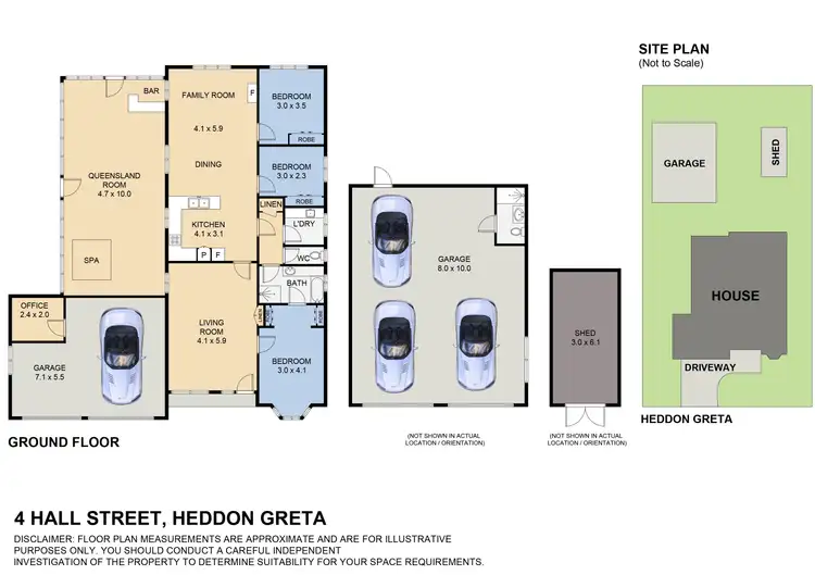 Floorplan of Homely house listing, 4 Hall Street, Heddon Greta NSW 2321