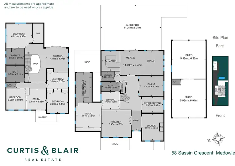 Floorplan of Homely house listing, 58 Sassin Crescent, Medowie NSW 2318