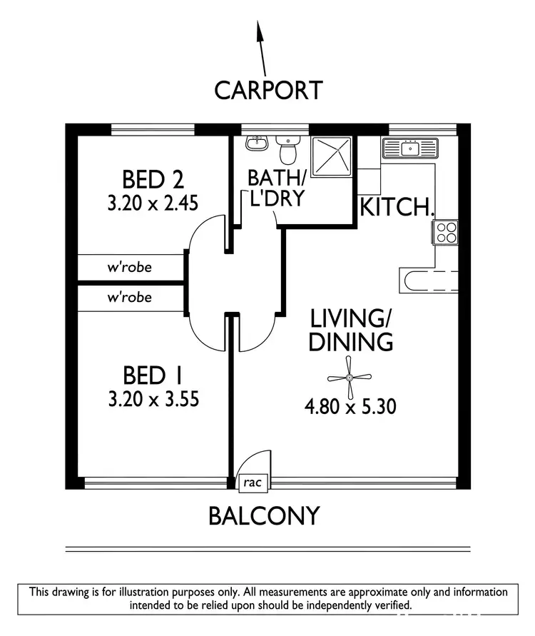 Floorplan of Homely unit listing, 6/47 Tennyson Street, Kurralta Park SA 5037