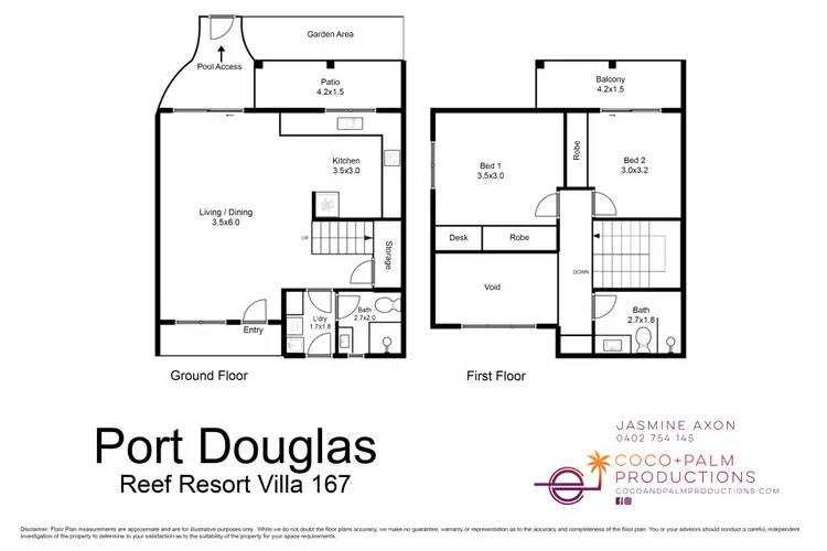 Floorplan of Homely unit listing, 167/5-9 Escape Street (Reef Resort Villas), Port Douglas QLD 4877