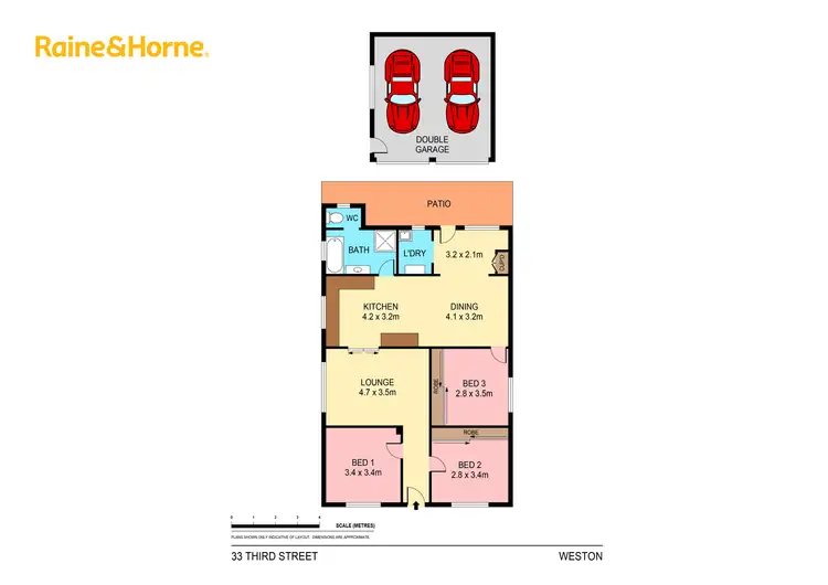 Floorplan of Homely house listing, 33 Third Street, Weston NSW 2326