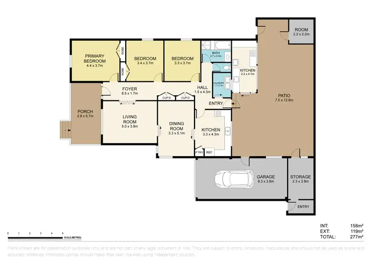 Floorplan of Homely house listing, 16 Cannes Avenue, Avondale Heights VIC 3034