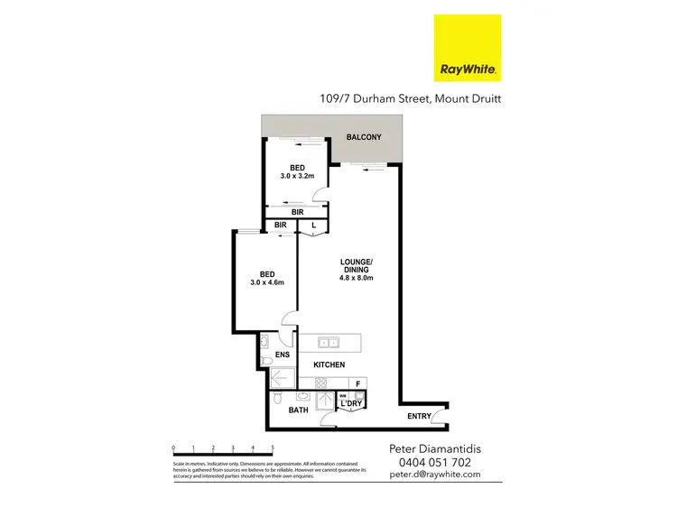 Floorplan of Homely unit listing, 511/7 Durham Street, Mount Druitt NSW 2770