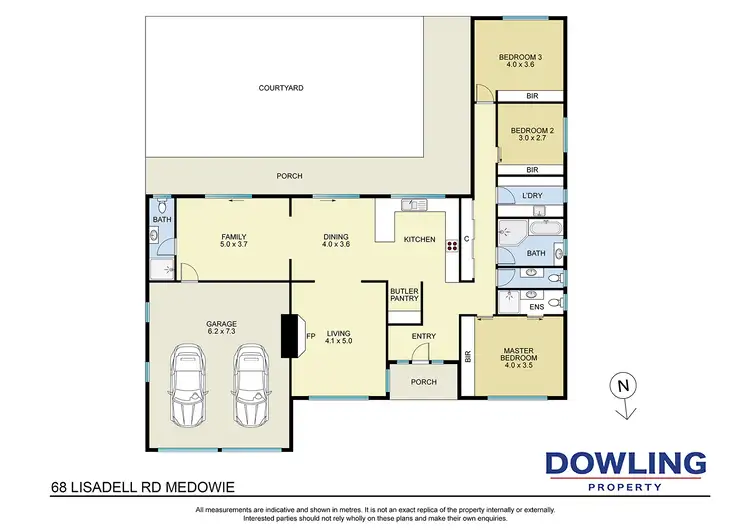 Floorplan of Homely house listing, 68 Lisadell Rd, Medowie NSW 2318
